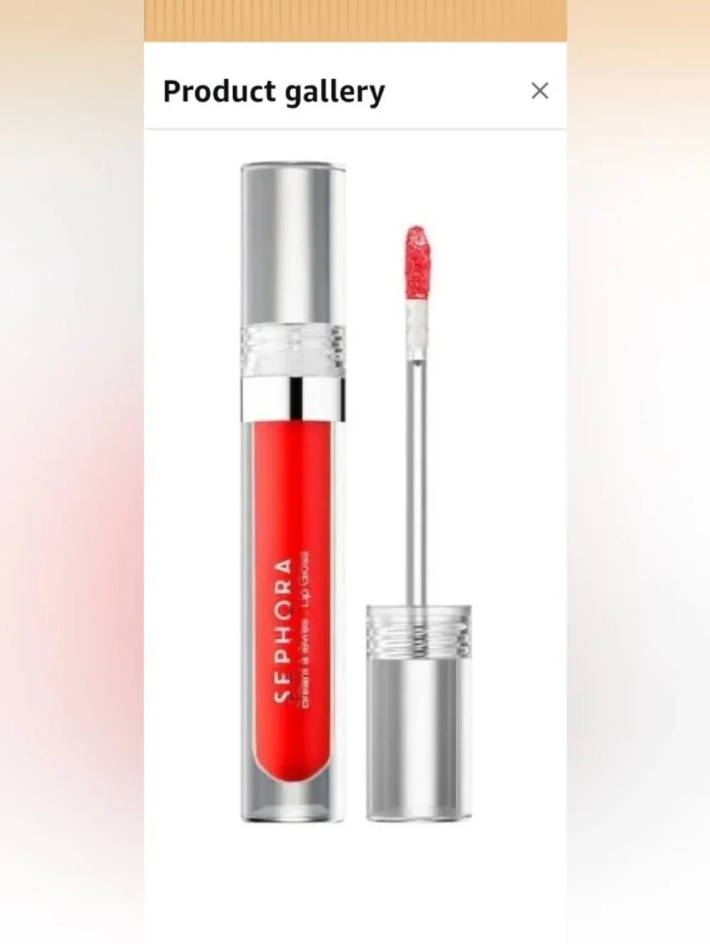 sealed Sephora Glossed in Stiletto
